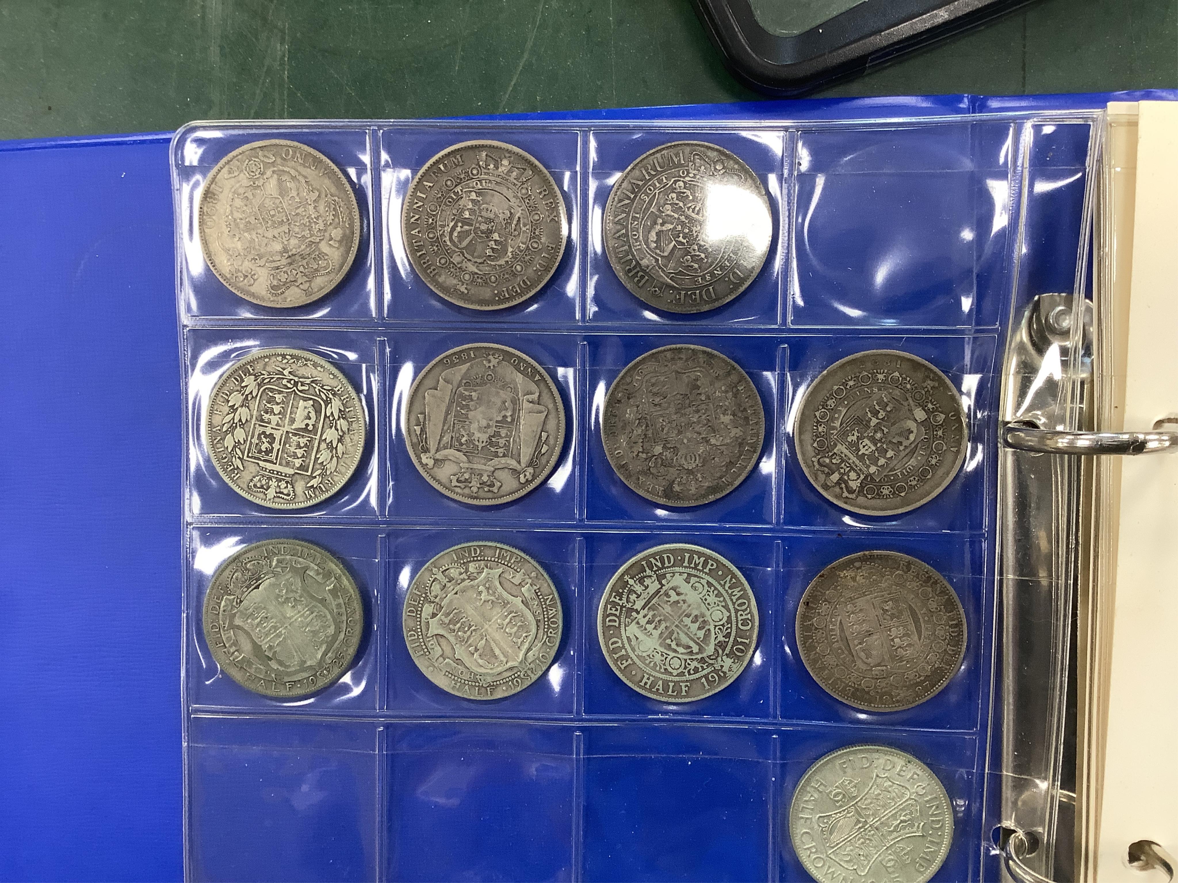 British silver coins, George II to George VI